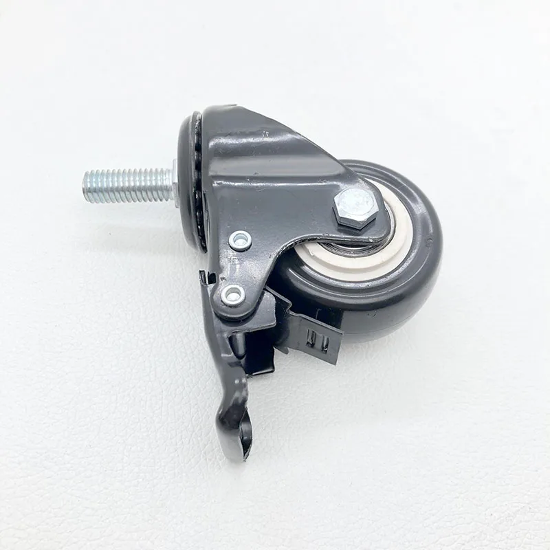 M12 Caster Sewing Machine Caster with Lock Machine Flat Overlock Machine Rack Support Universal Wheel Industrial