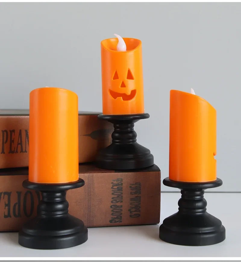 Halloween Pumpkin LED Candle 6