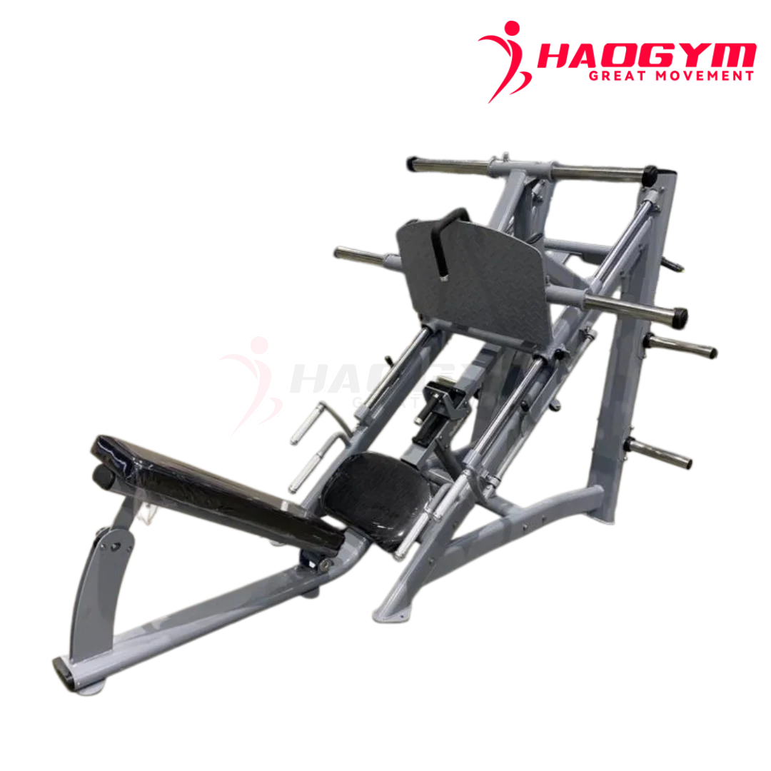Leg Press Machine - HAOGYM Silver Fitnessapparatuur Commerciële Krachttraining Gymmachine