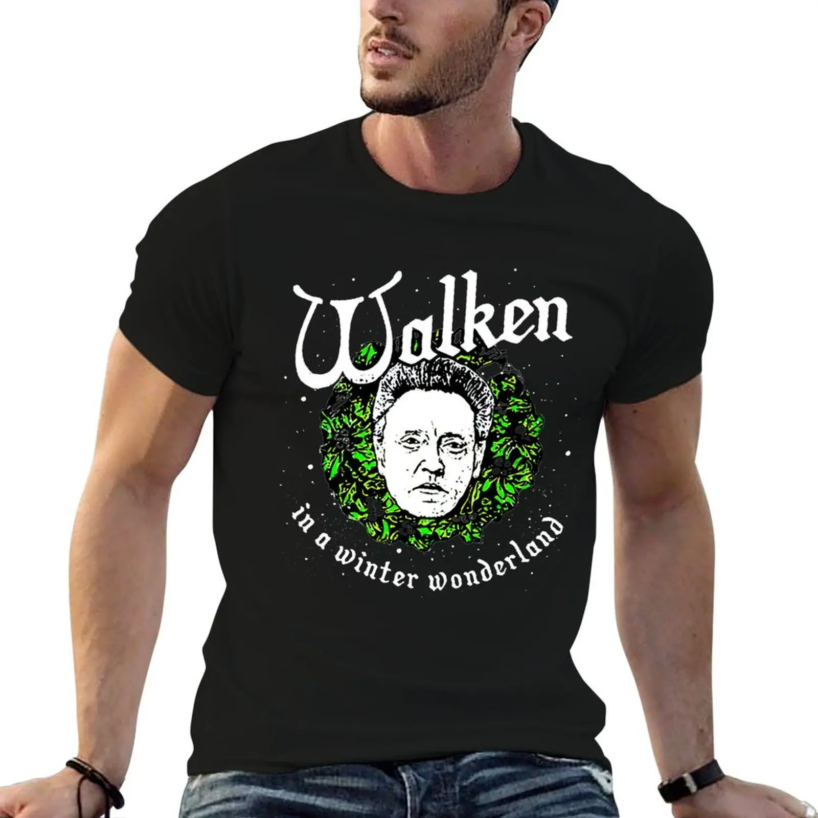 

Walken in a winter wonderland T-Shirt man t shirts for men essential t shirt T-Shirt