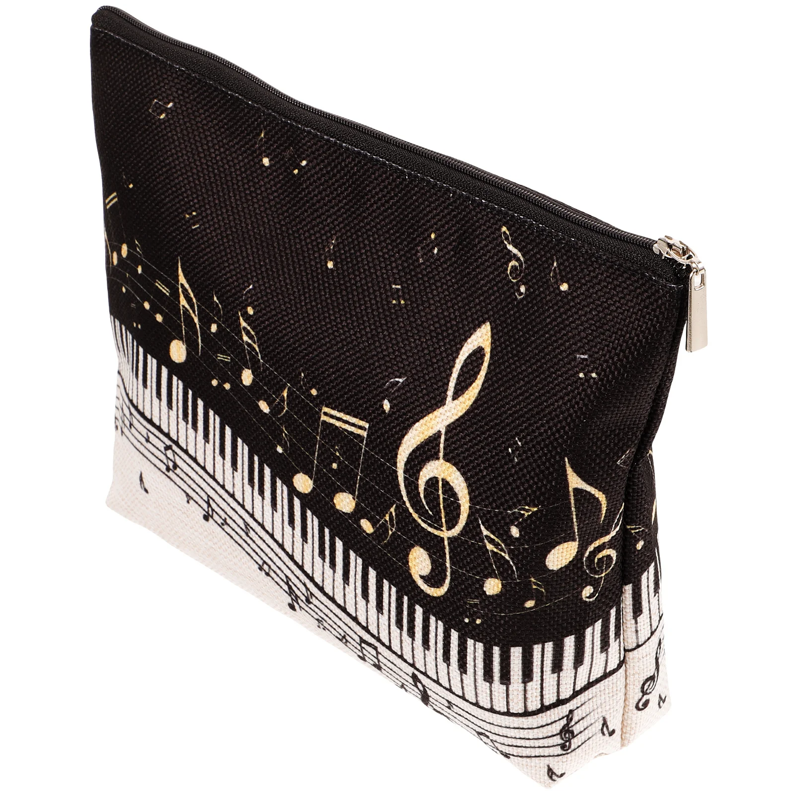 Waterproof Cotton Linen Makeup Bag 25x18cm D Portable Travel Pouch Organizer Reusable Zipper Bag For Women