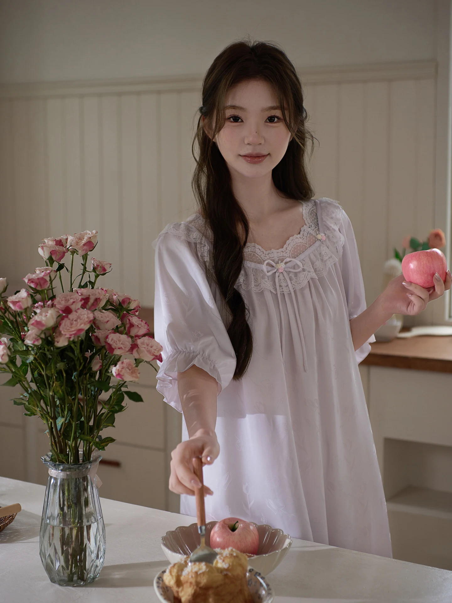 senora-vestido-de-dormir-de-seda-fria-para-mujer-cuello-en-v-verano-lenceria-de-encaje-morado-unico-y-hermoso-estilo-dulce-para-el-hogar-manga-corta
