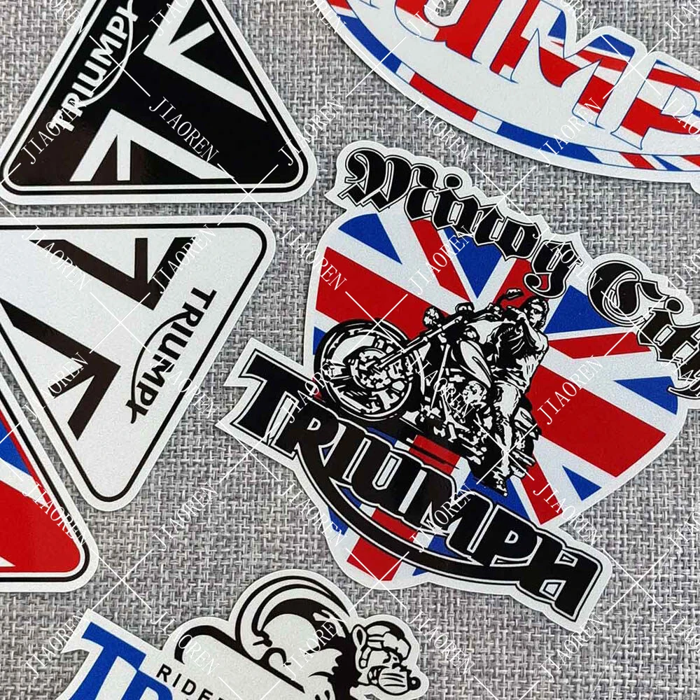 Triumph Sticker Motorcycle Tank Decals For 675 765 Tiger 800 900 Speed Triple1050