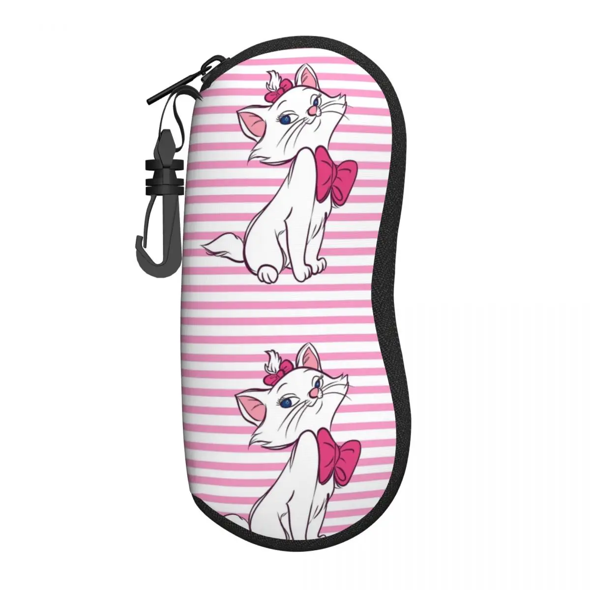 Marie Cat Pink From Aristocats Glasses Case Protective Glasses Storage Box Print Eyeglasses Box