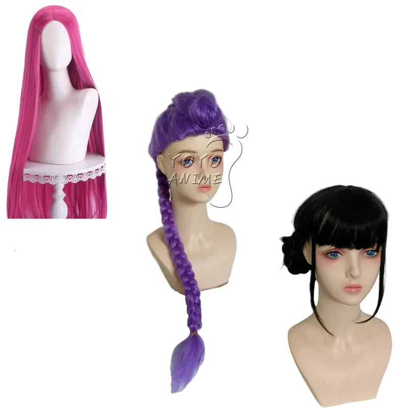 

qa156KPOP Demon Mira Huntrix Hunters Одежда для косплея Элегантное платье ведьмы Аниме Девушка Групповой сценический наряд Полный комплект Хэллоуин Карнавал