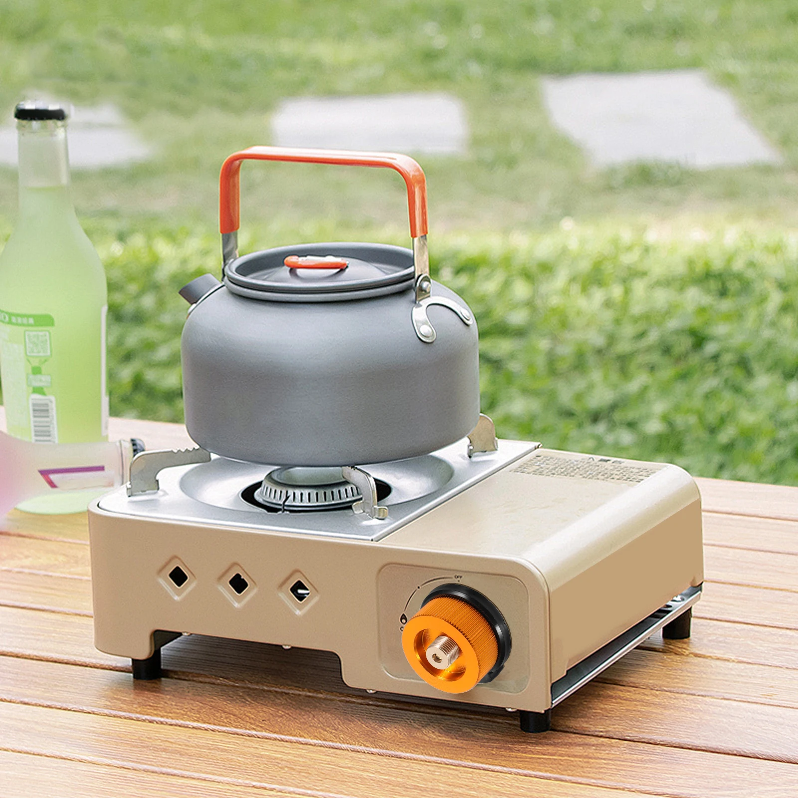

Gas Stove Adapter Camping Conversion Head Switching Converter Cylinder Nozzle Replacement Outdoor Cooking Equipment