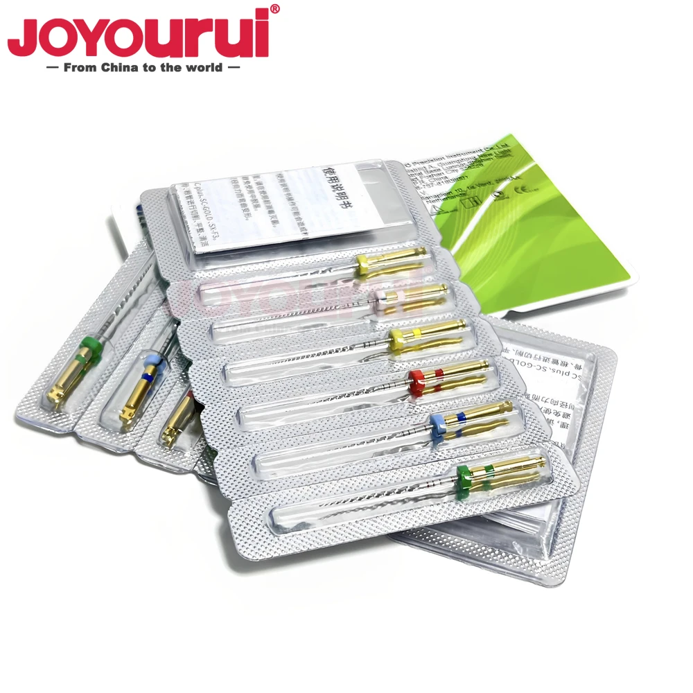 Dental Rotary Files Files 04 25mm SC Pro soco coxo Niti File System Assorted Green Packing Root Canal Files Stomatology