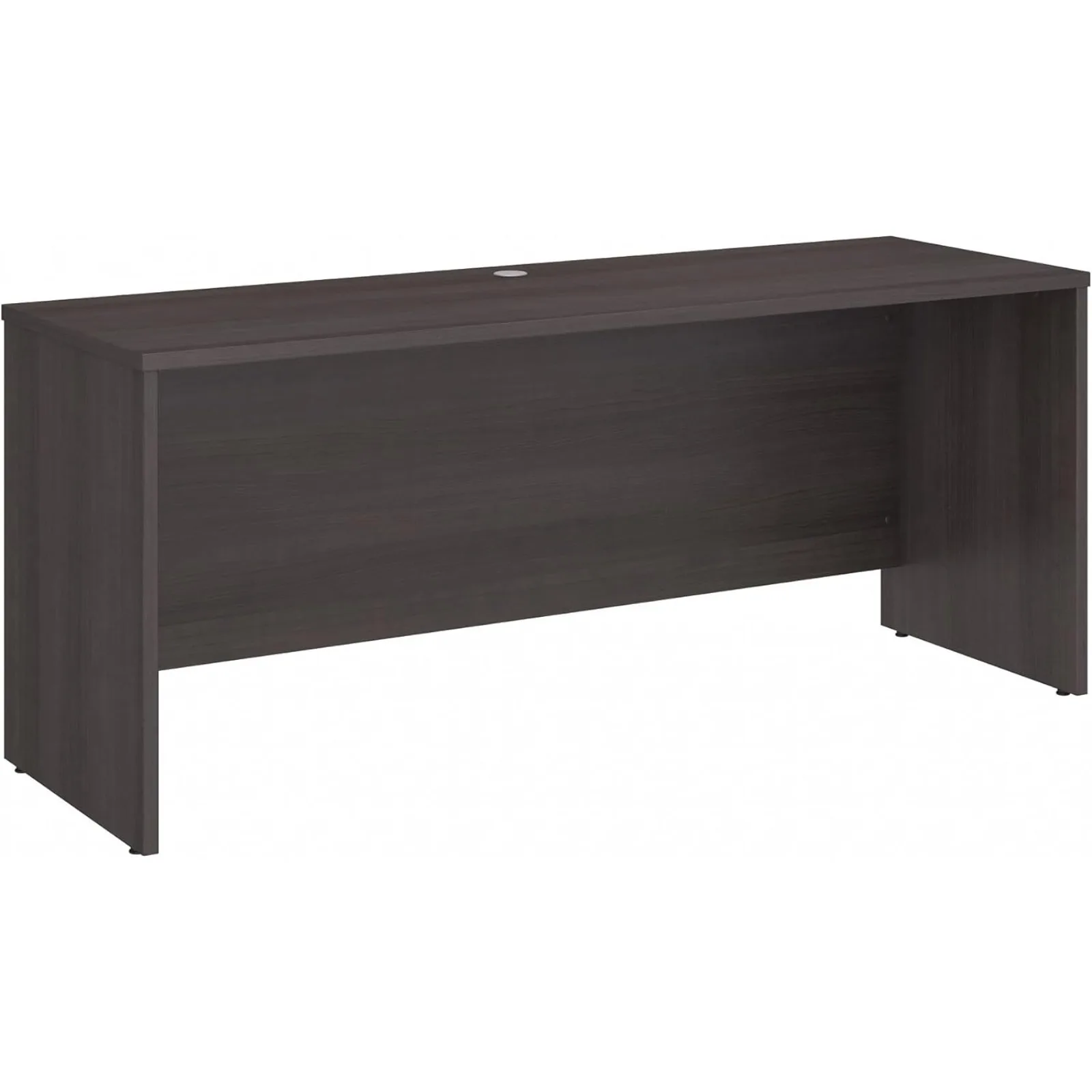 US Studio C 72W x 24D Credenza Desk in Storm Gray, Computer Table for Home or Professional Office