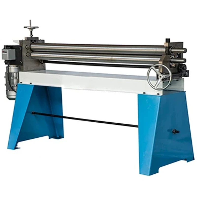 Small Electric Plate Rolling Machine for Rolling Thin Metal Sheets Into Circles Small Three Roll Rolling Machine
