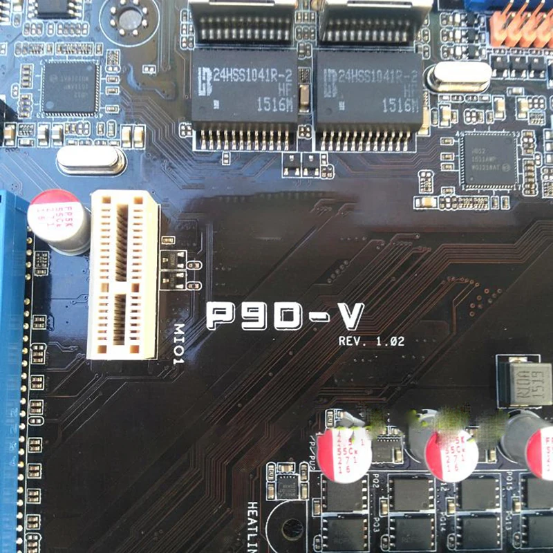 Placa base del servidor P9D-V 1150 C224 Buena calidad