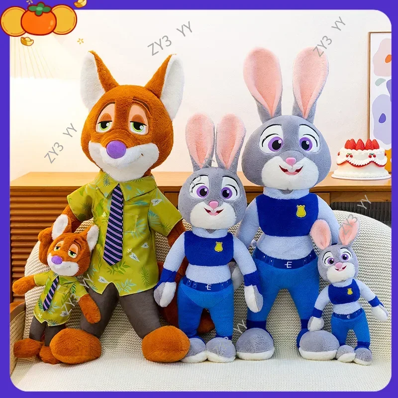 

Zootopia Judy Hopps Plush Toy Police Officer Rabbit Stuffed Animal Soft Cuddly Cartoon Doll Kids Boys Girls Birthday Gift disney