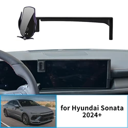 Car Mobile Phone Holder for Hyundai Sonata 2024 2025 N-line GPS Bracket Navigation Stand Auto Accessories
