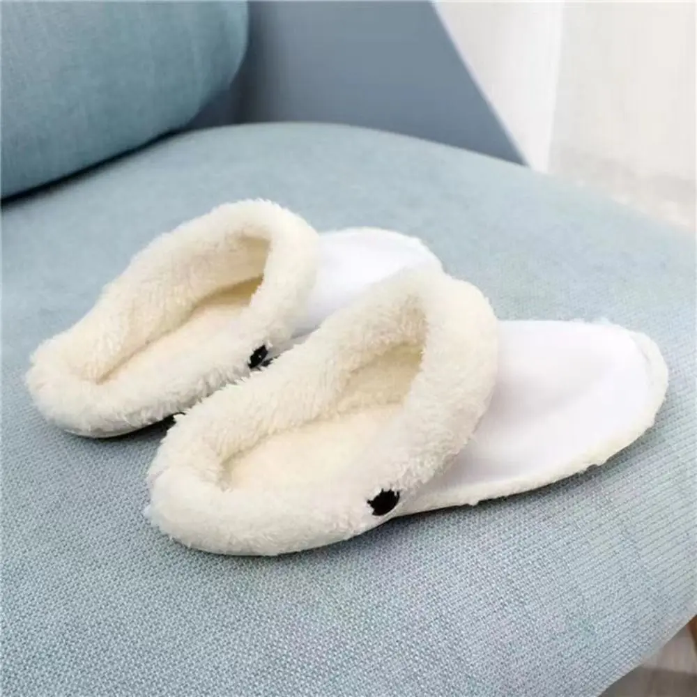 1Pair Trendy Clog Fur Lining Winter Warm Shoe Cover Replacement Soft Thickened Shoe Pads Slippers Liner For Women Men