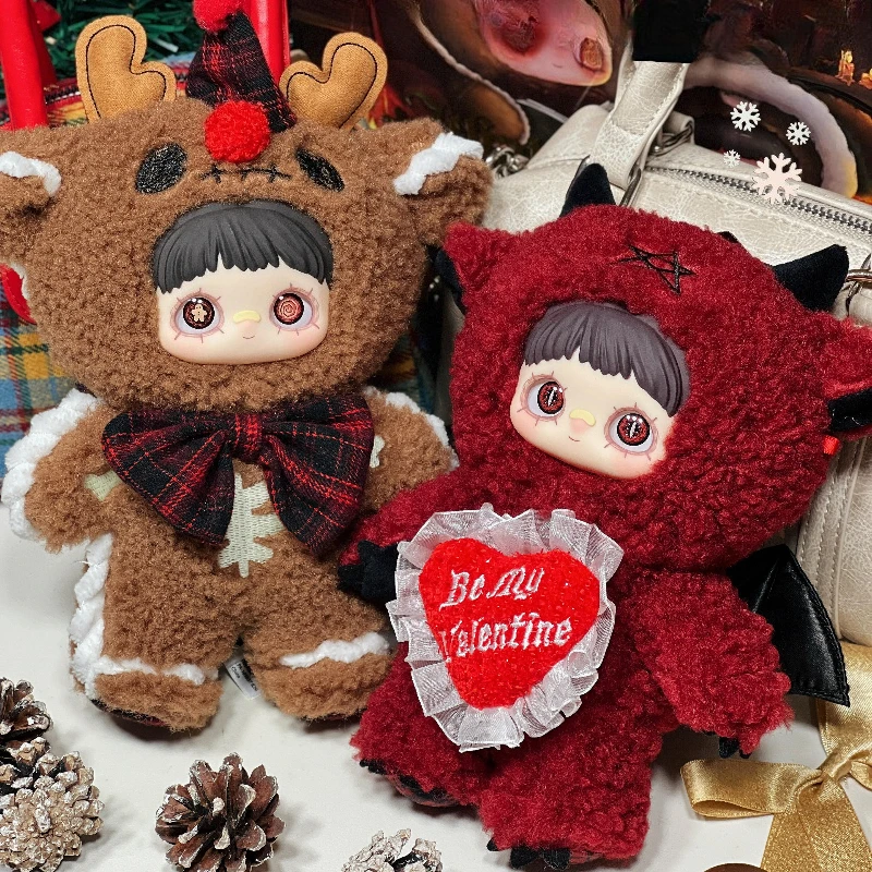 MayMei Winter Weirdness Serie Blind Box MayMei Anime Puppe Überraschung Tasche Mystery Box Plüsch Anhänger Schlüsselbund Sammeln spielzeug geschenk neue