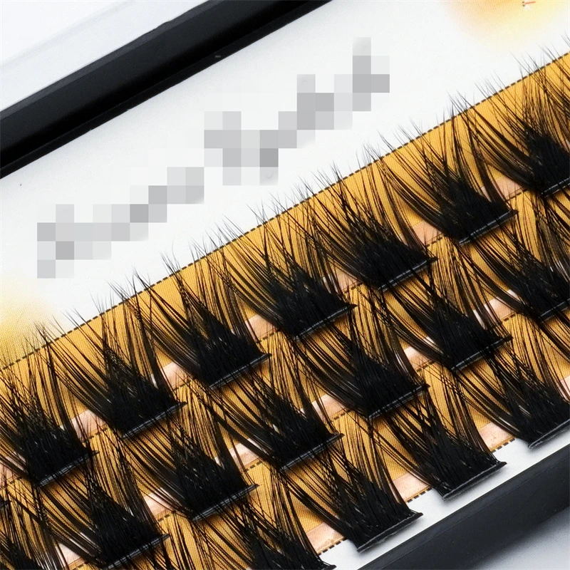 36 Clusters 40D False Eyelashes Single Cluster False Eyelashes Segmented Natural Eyelashes Use Simple Eyelash Extensions