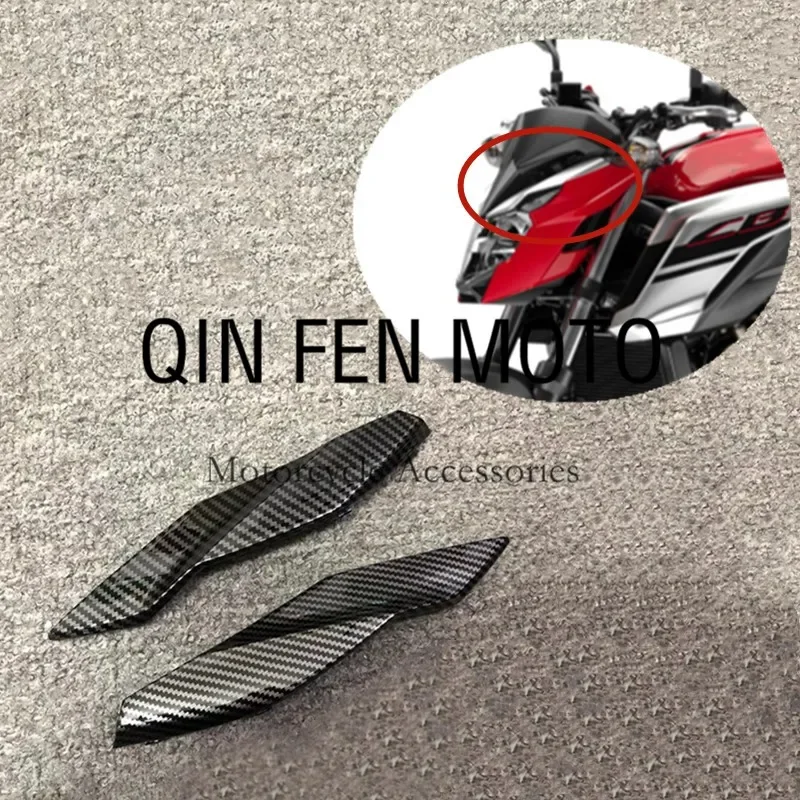 

Fit For HONDA CB650F 2016-2018 Front Head Light Side Fairing Cover Carbon Fiber Paint