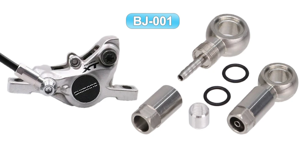 HEPPE Fahrrad-Hydraulikbremsen-Banjo-Schlauchanschluss aus Edelstahl mit Olivenverbinder für SHIMANO SLX/XT/XTR AVID MT4/5/6/7/8 Bremsen – Detail 11