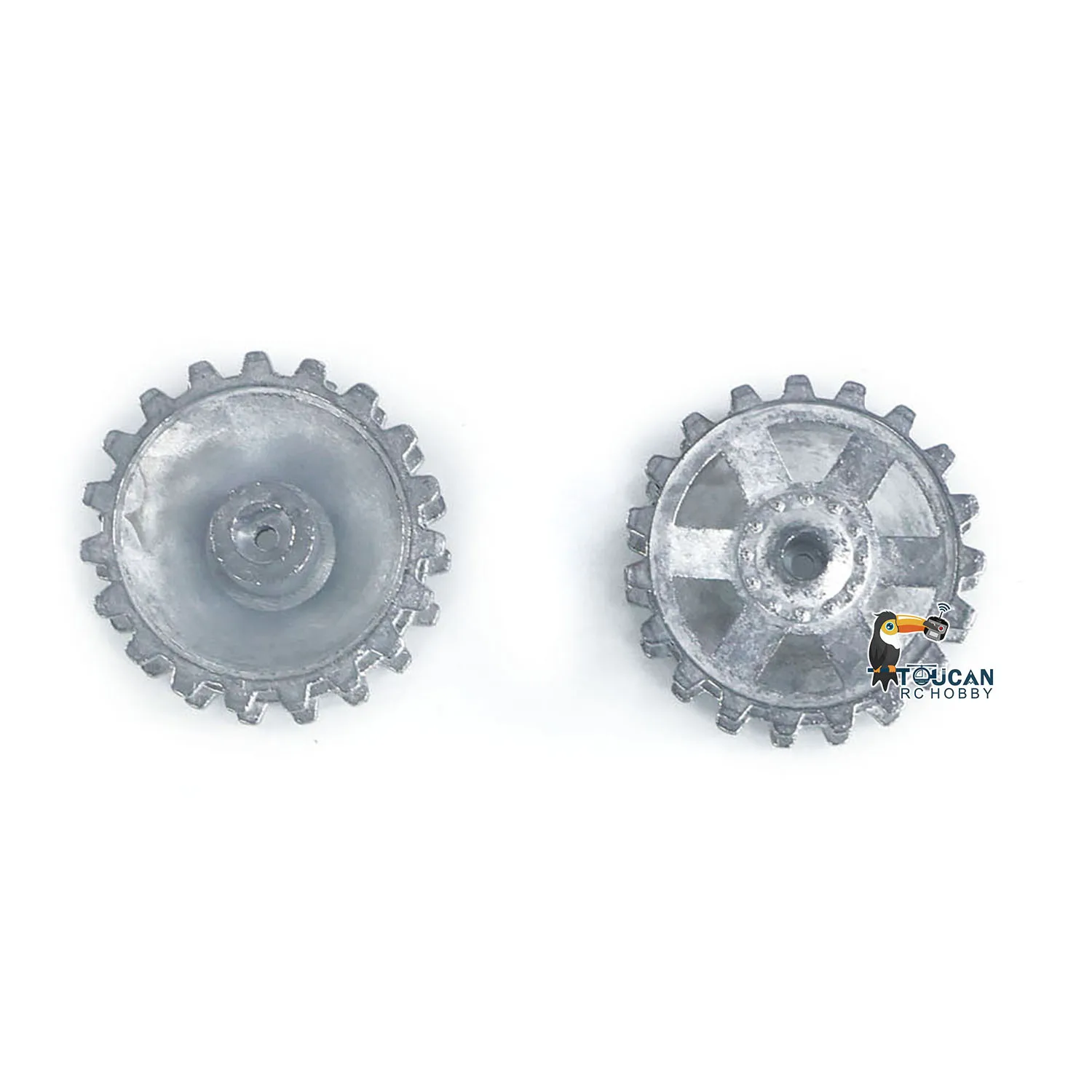 1Pair Metal Sprockets Driving Idler Wheel for HengLong 1/16 RC Tank 3858 3859 German Panzer IV F F2 Military Armored Car Toy