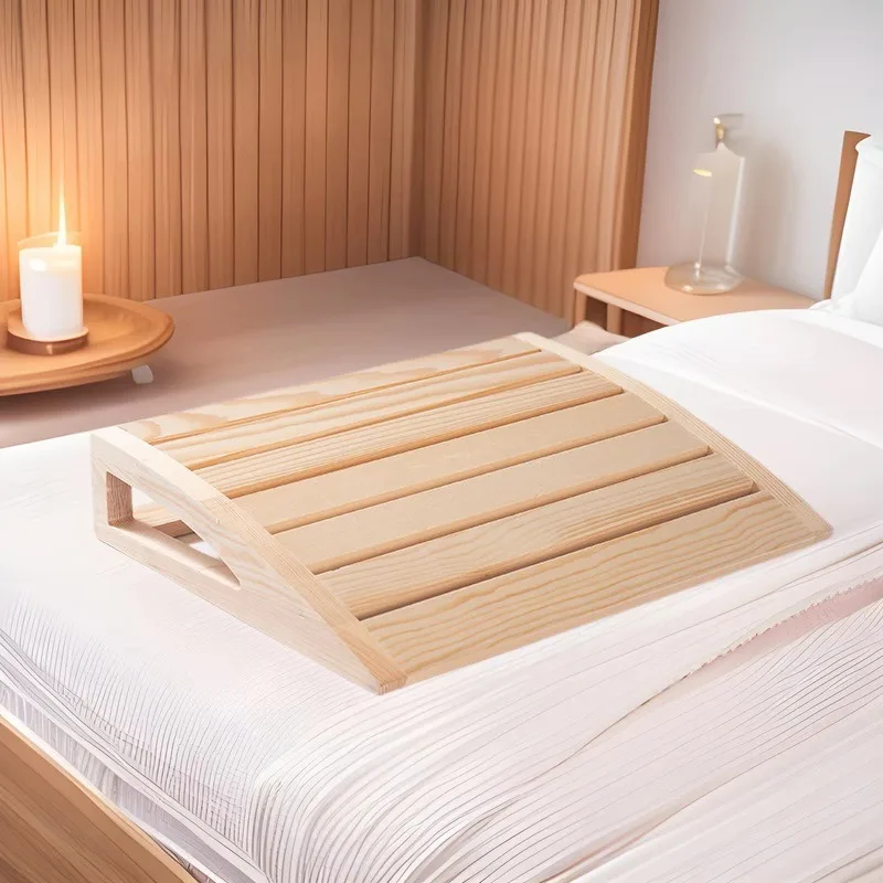 Spot sauna wooden pillow cross-border hot sale cervical spine sauna backrest pillow sweat steaming universal pillow   access