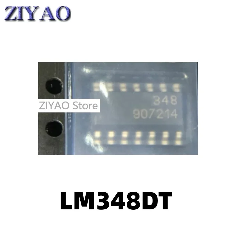 

5 шт. LM348DR LM348 LM348DT 348 SOP14 чип операционного усилителя