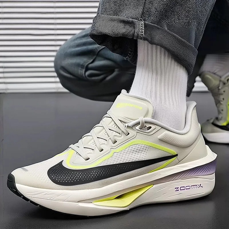 Zapatillas Nike para correr con placa de carbono para hombre ZOOM FLY 6, zapatillas deportivas con amortiguación y suela de malla transpirable FN8454-004
