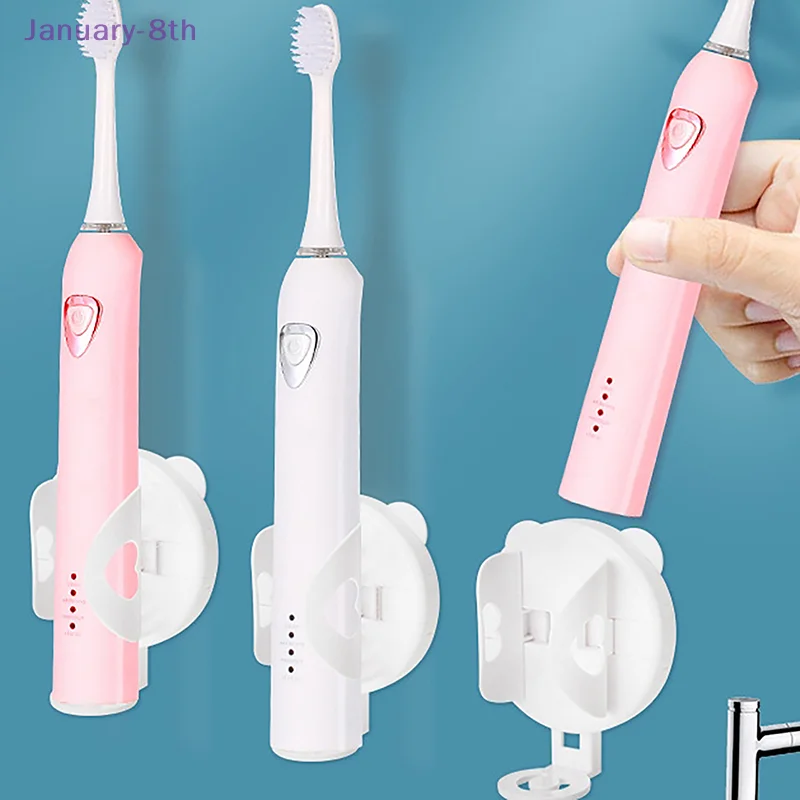 

Non Punching Electric Toothbrush Holder Telescopic Toothbrush Holder Gravity Sensing Storage Rack Wall Mounted Toothbrush Base