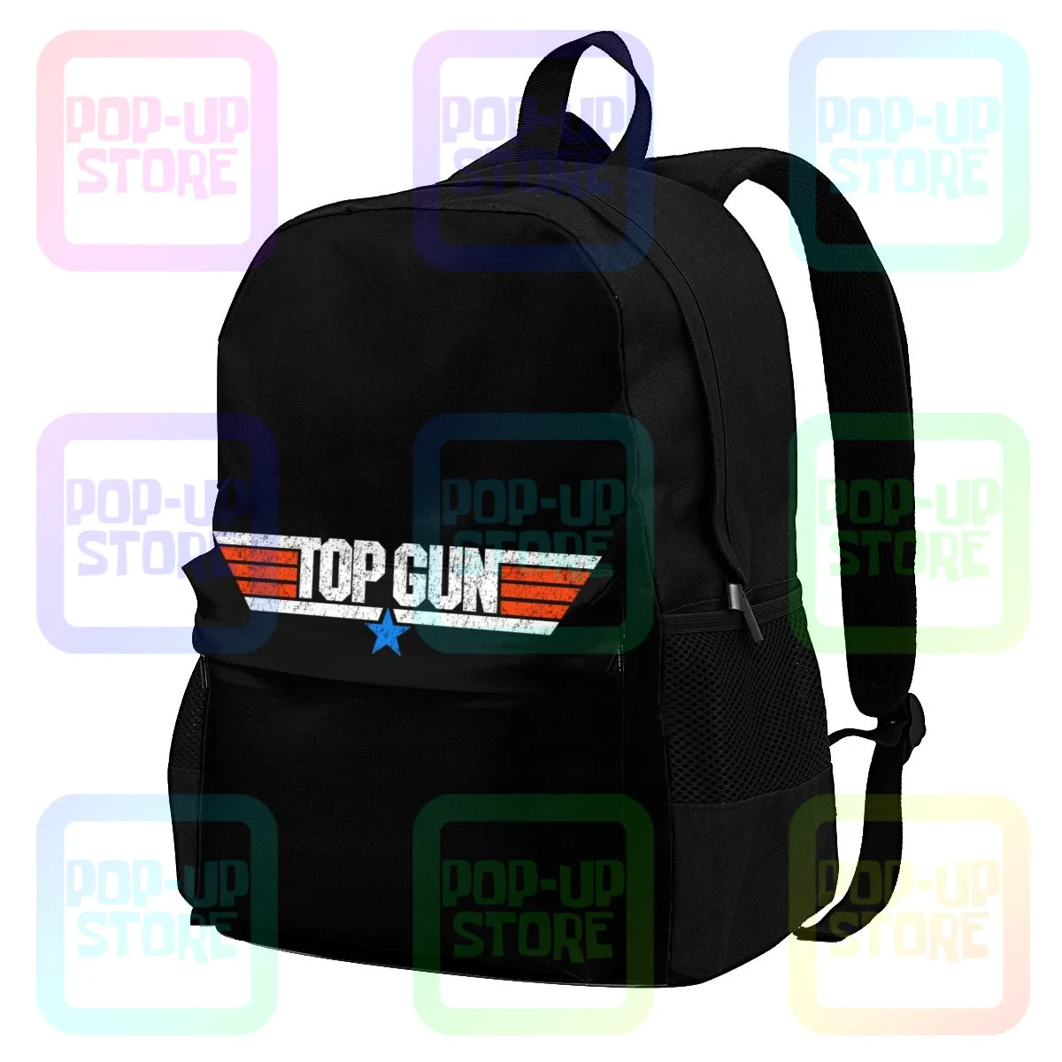 Top Gun Movie Logo Tom Cruise Maverick Goose Fighter Pilot Large Capacity Backpack Fashion Sports Style