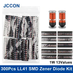 130Pcs/Lot LL41 SMD Zener Diode Assorted Kit 1W 3V3-36V 13Values x 10Pcs Assorstment Kit