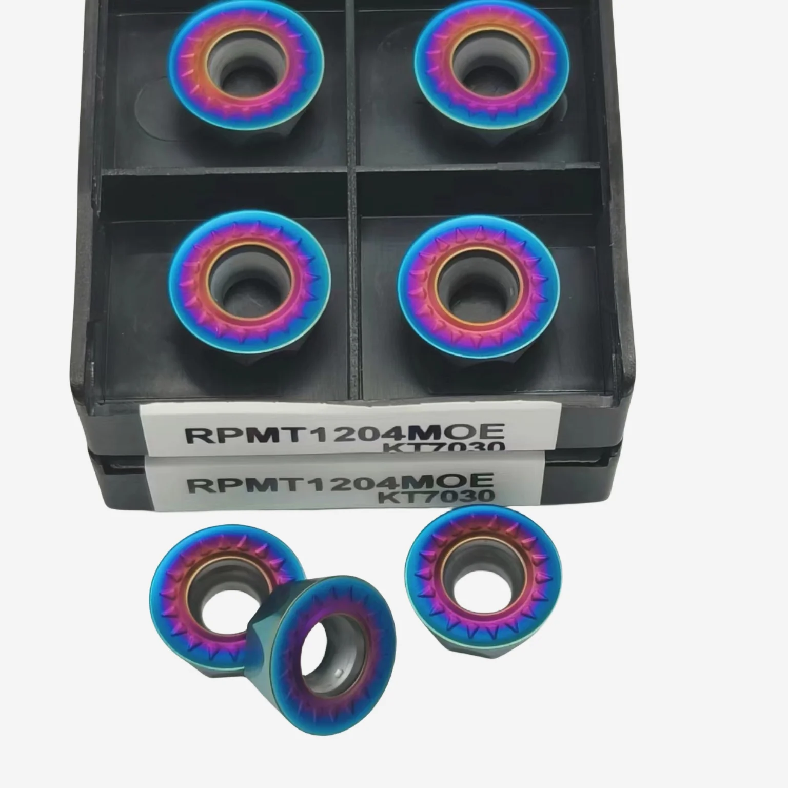 Lathe tool RPMT1204 MOE KT7030 high quality internal round carbide insert RPMT 1204CNC metal turning insert