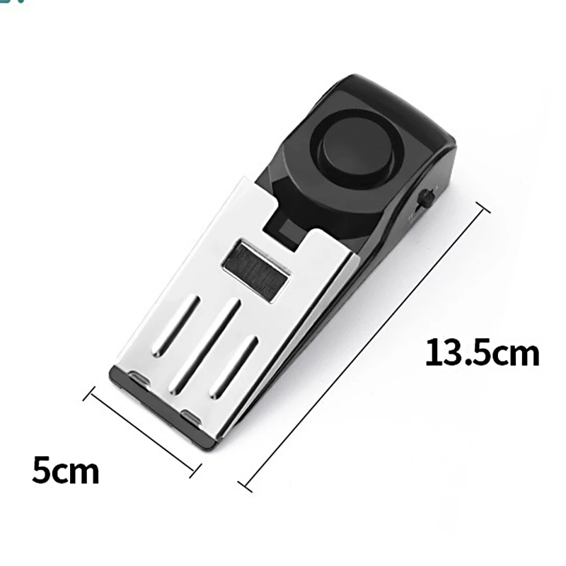 Door Stop Alarm 1/2pcs 120DB Mini Security Window Alarm Family Security Protection Gadgets Movement Window Stopper