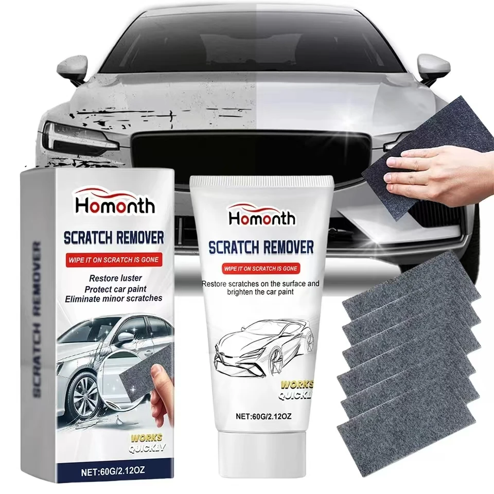 Recommended To Use Nano Glitter Cloth for Paint Scratch Polishing Essential Maintenance Accessories Car Scratch Removal Kit