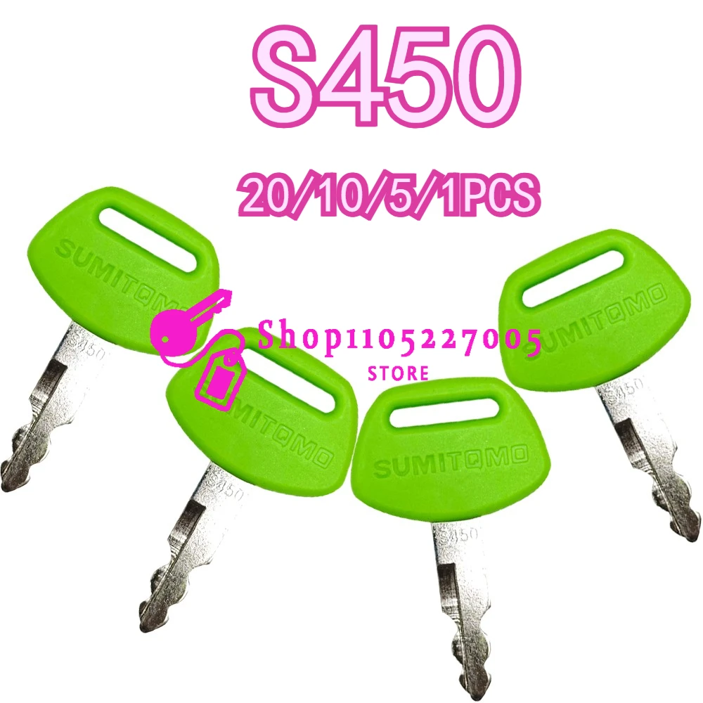 20/10/5/1 قطعة جديد سوميتومو حفارة مفاتيح SH130 200 210 240 350 360A5-6 بدء مفتاح إشعال مفتاح