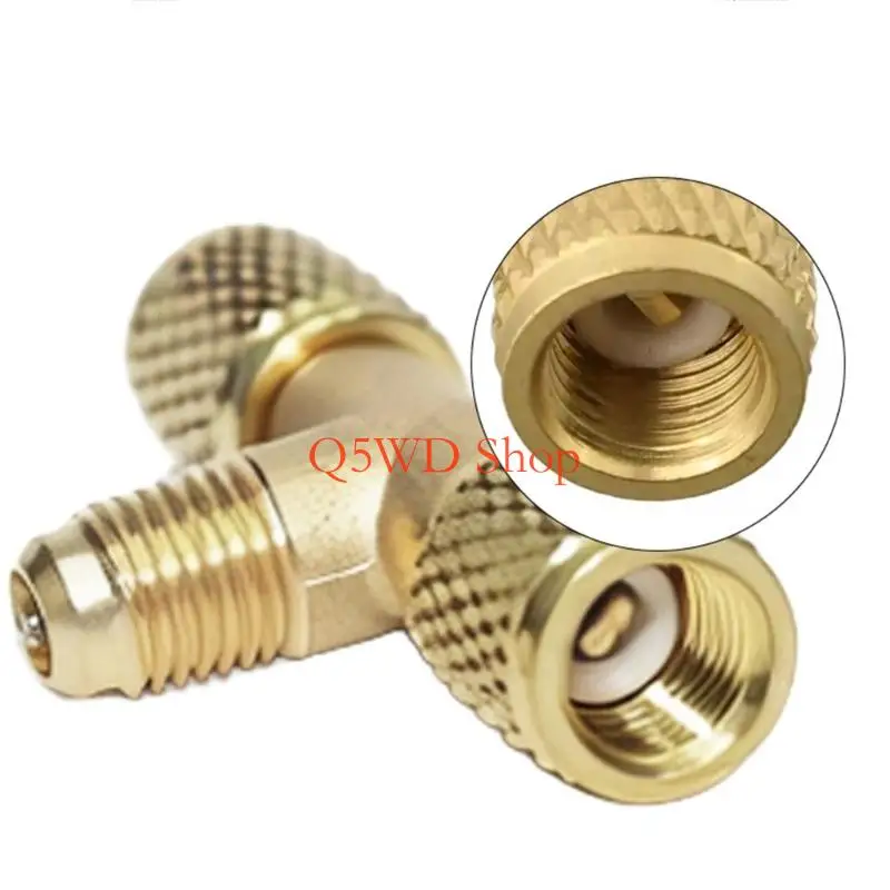 Q5WD Heavy Duty 3 Way Brass Fitting for Stable Vacuum Pump & Gauge Integration