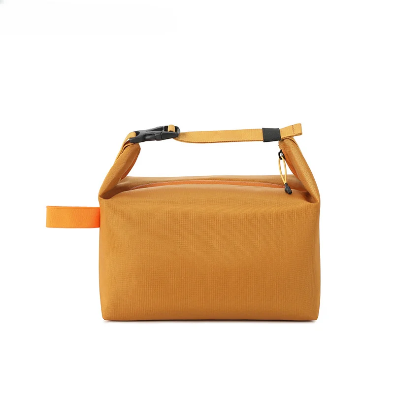 New Insulated Lunch Box Tote Bag Large Capacity Foldable Lunch Bag for Work Simple and Fashionable Storage Bag Lunch Box Bag