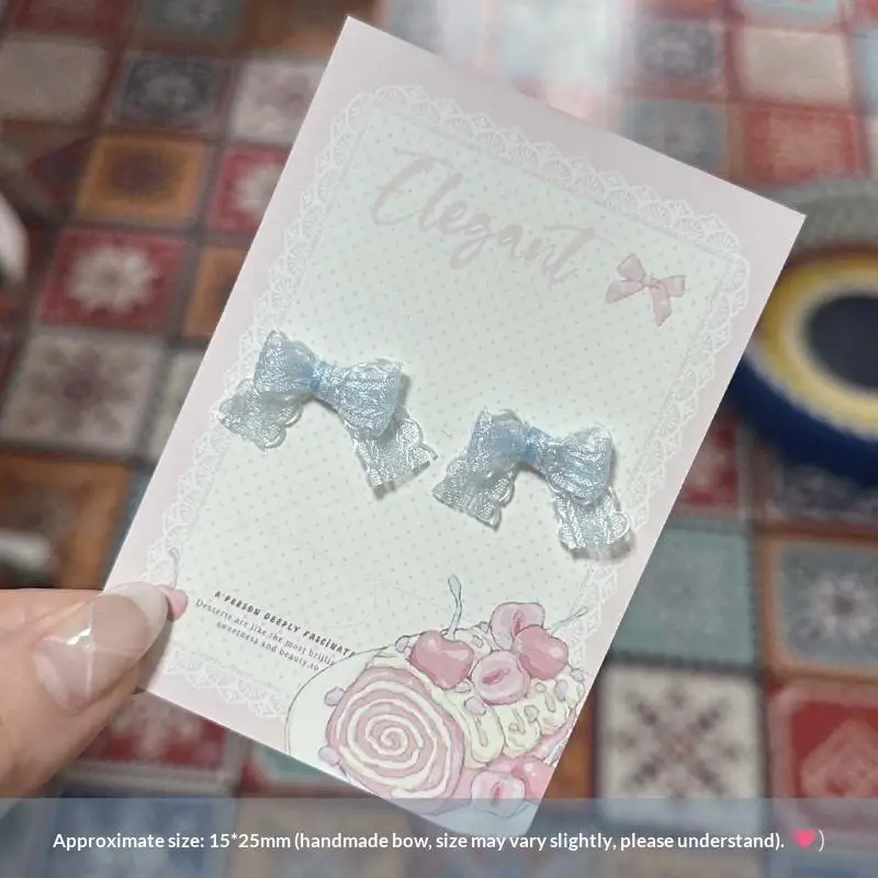 Kleine Punkte-Schleifen-Flachapplikationen, niedliche Harz-Dekorationsstücke für Schmuckherstellung, Scrapbooking, DIY-Partys und Bastelarbeiten – Detail 18