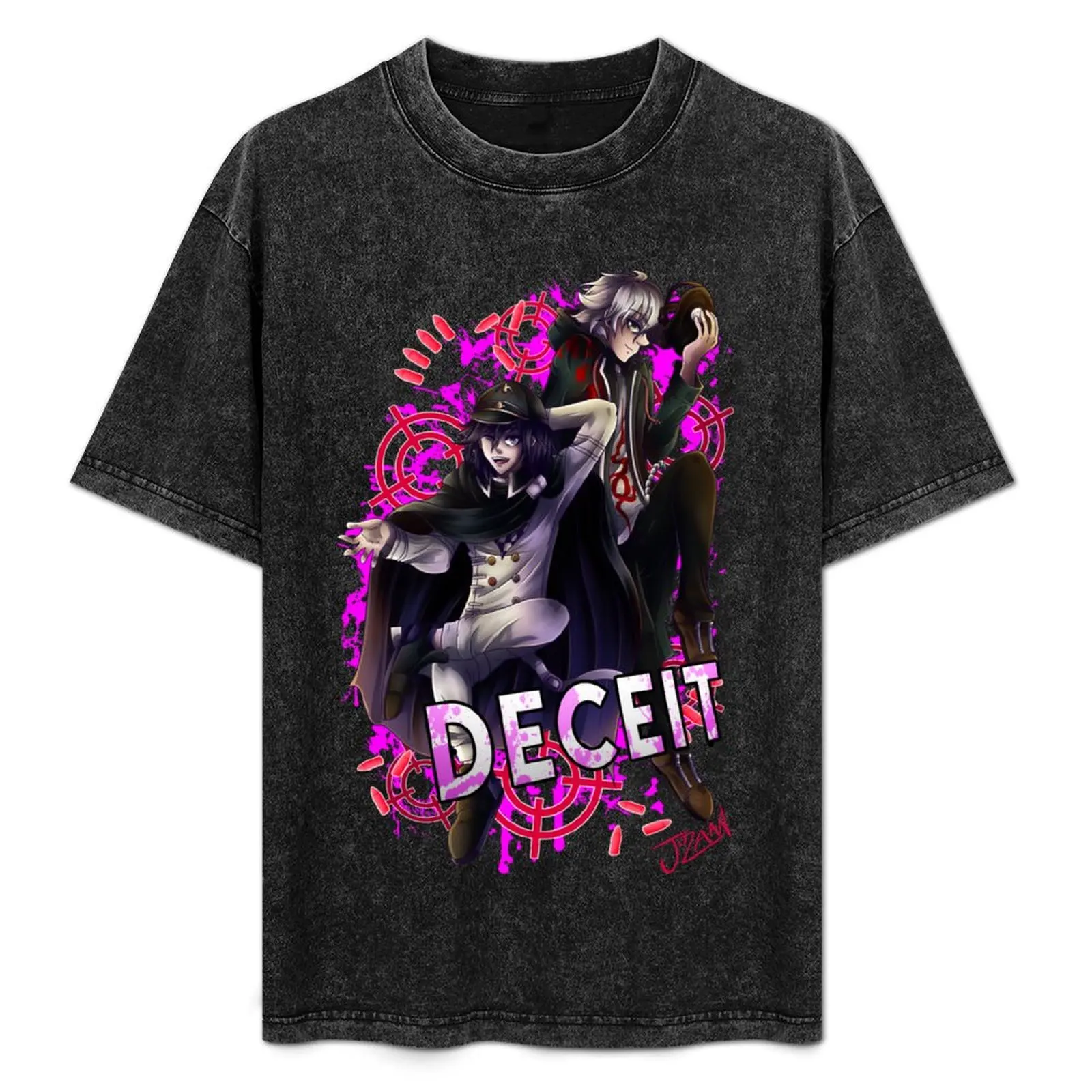 Deceit Danganronpa T-Shirt Stylish Graphic Short Sleeve Top