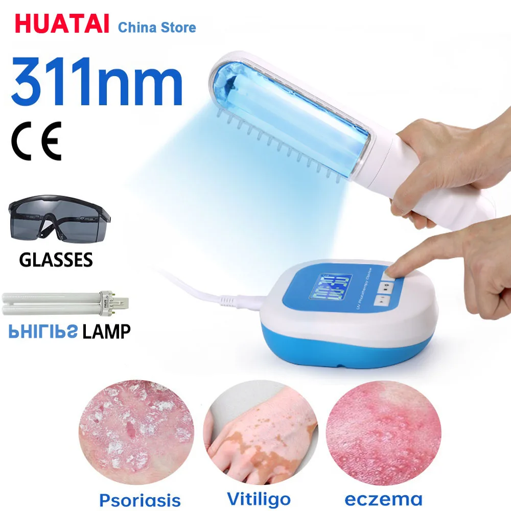 

311nm Narrowband Ultraviolet UVB Lamps Vitiligo Household UVB Phototherapy Ultraviolet Therapy Psoriasis Skin Treatment Lamp