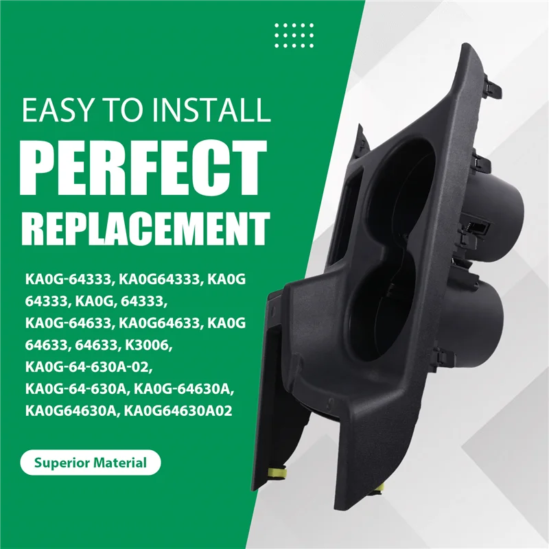 Suporte de copo de água para mazda CX-5 2016 caixa do console central do carro KA0G-64633 K070-64431 KA3C-64431 K070-64333 KA0G64633