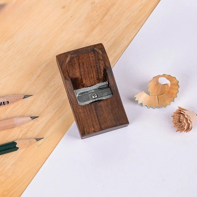 1PC Mini Pencil Sharpener Pencil Grinder Woodiness Special Planer for Sharpening Pens Charcoal Lead Sharpening/Grinding Pencil