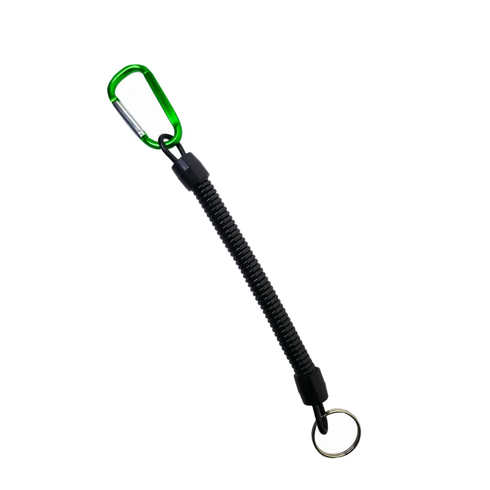 Fishing Tools Anti-Lost Lanyard Fish Grip Lip Trigger Caliper Grab Retention Rope Tactical Spring Rope Elastic Retention Rope