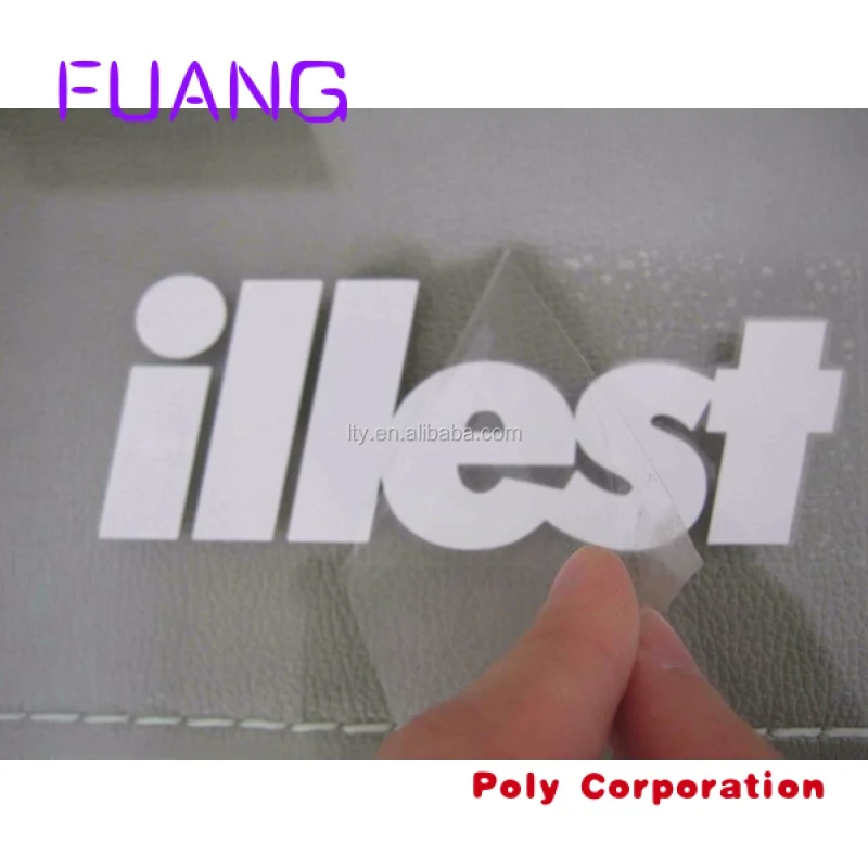 Aangepaste Gestanste Vinylstickers