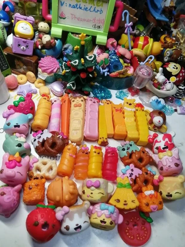 Figuras de juguete coleccionables Dreamer Fragrant Snack: Pan, Papas Fritas, Frutas y Otros Artículos Dispersos para mayores ...