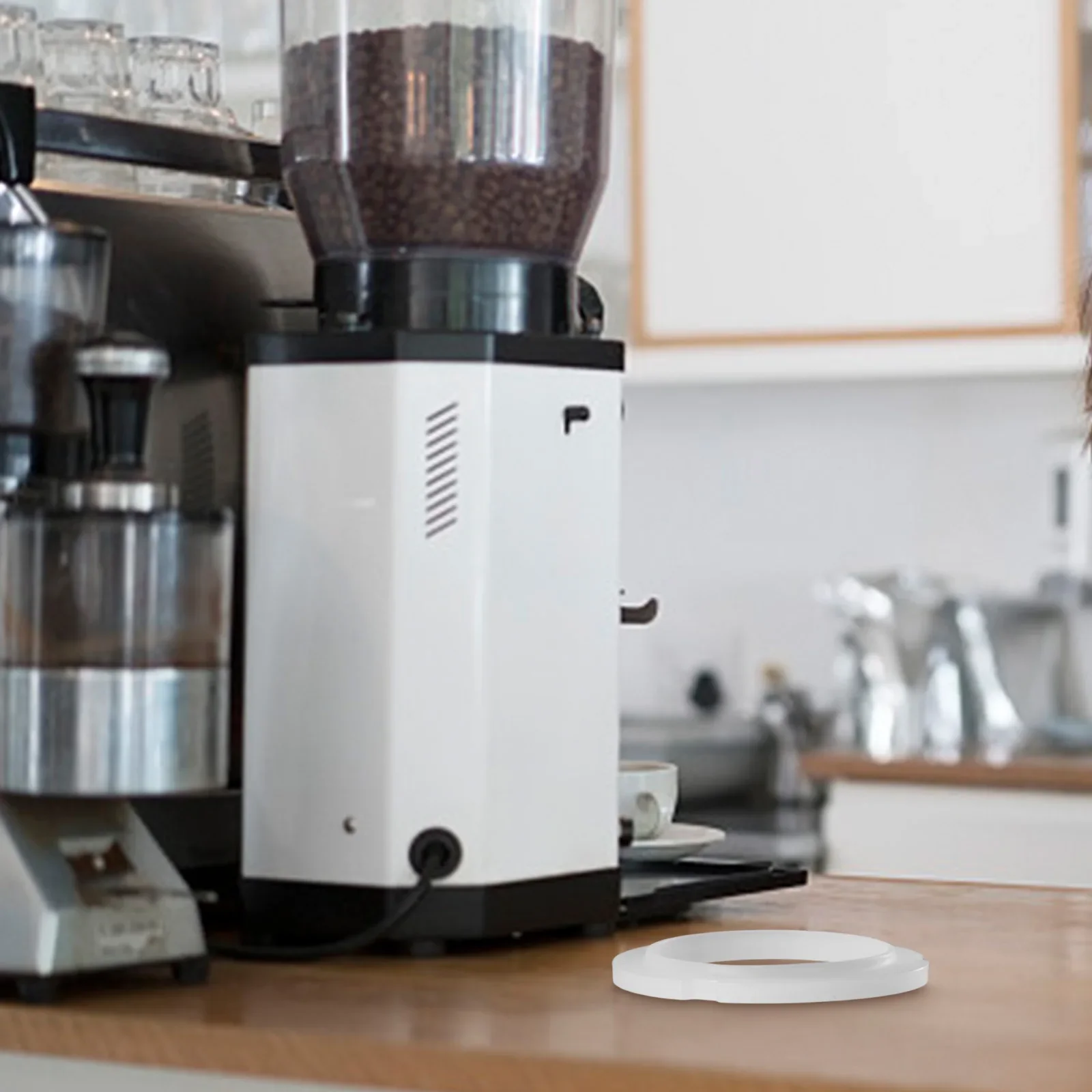 Coffee Preparation Gasket Long Lifespan Replacement Ring Tight Fit Easy Installation Flexible Silicone Material
