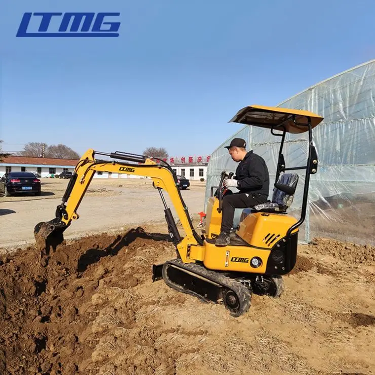 Mini Digger 800Kg 1000Kg 1200Kg 1500Kg Crawler Excavator With EPA Engine Swing Boom