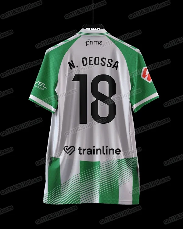2026 Neues Betis 3D-Druck Fußballtrikot Herren Sommer Atmungsaktives Schnelltrocknendes Kurzarm-T-Shirt Familien-Partnerlook – Detail 15