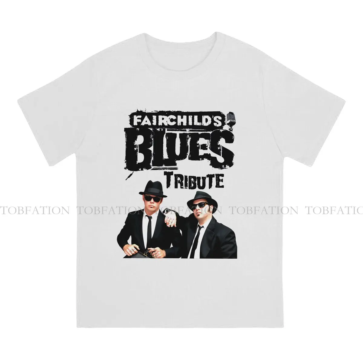 The Blues Brothers Pure Cotton TShirt Tribute Concert Classic T Shirt Oversized Men Clothes Printing Big Sale