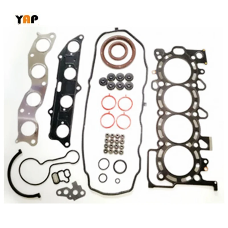 Overhaul Gasket Kit Engine For Honda CITY L15A1 1.5L 06110-REB-Z00  06111-REJ-W00 2002-2008