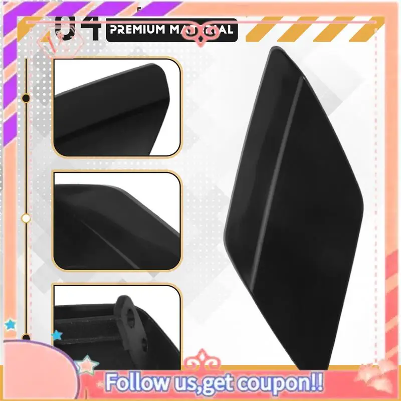 

Durable 2Pcs Left + Right Front Bumper Headlight Washer Nozzle Jet Cover Caps Dark Grey For Golf VI 6 MK6 5K0955109C 5K0955110C