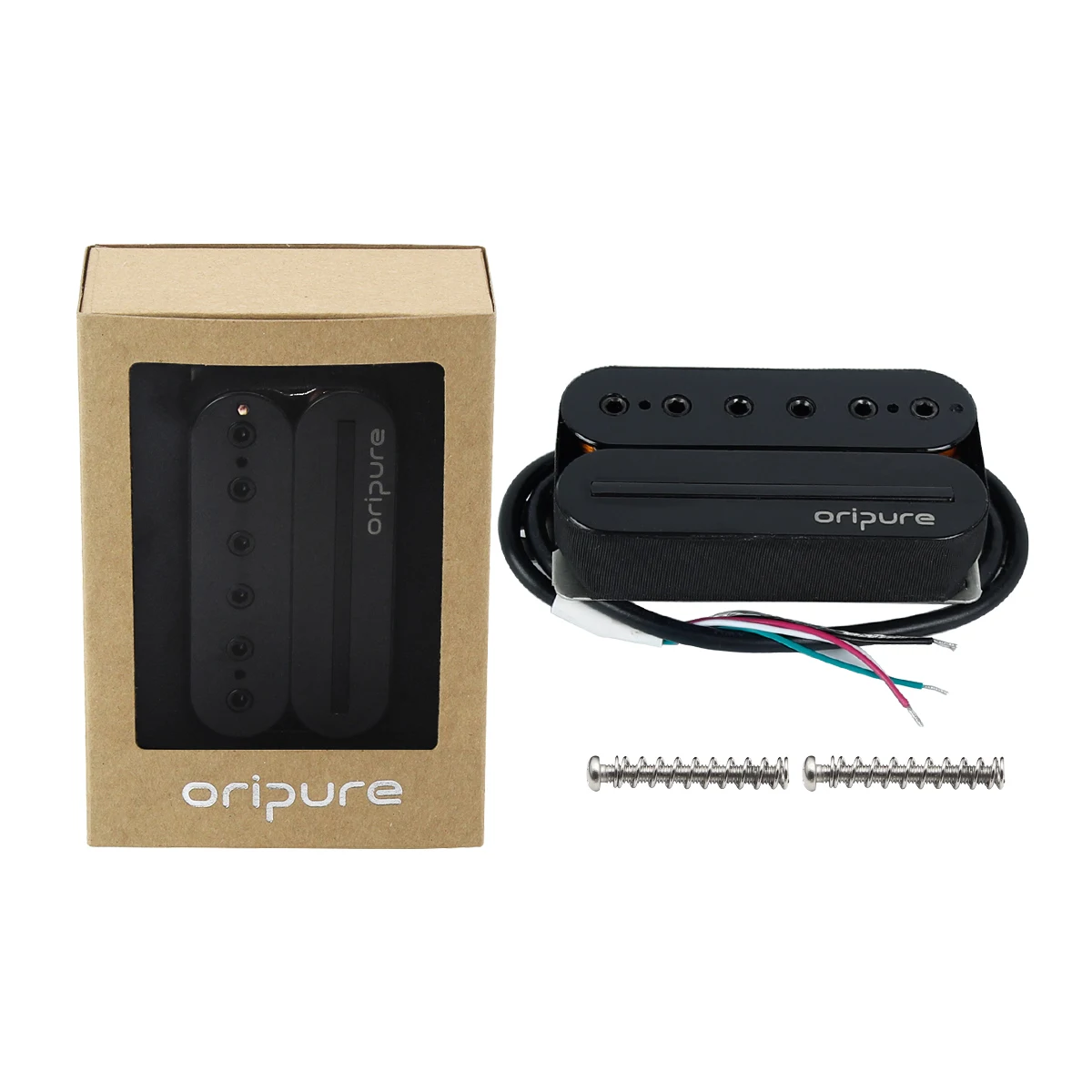 OriPure PSB2 Guitar Rail Humbucker Alnico 2 Neck Pickup / Alnico 5 Bridge Pickup Choose