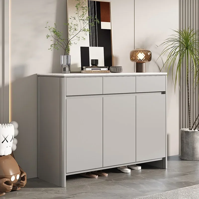 Light luxury high-end entryway shoe cabinet, large capacity multi-layer, extra-large high-end indoor